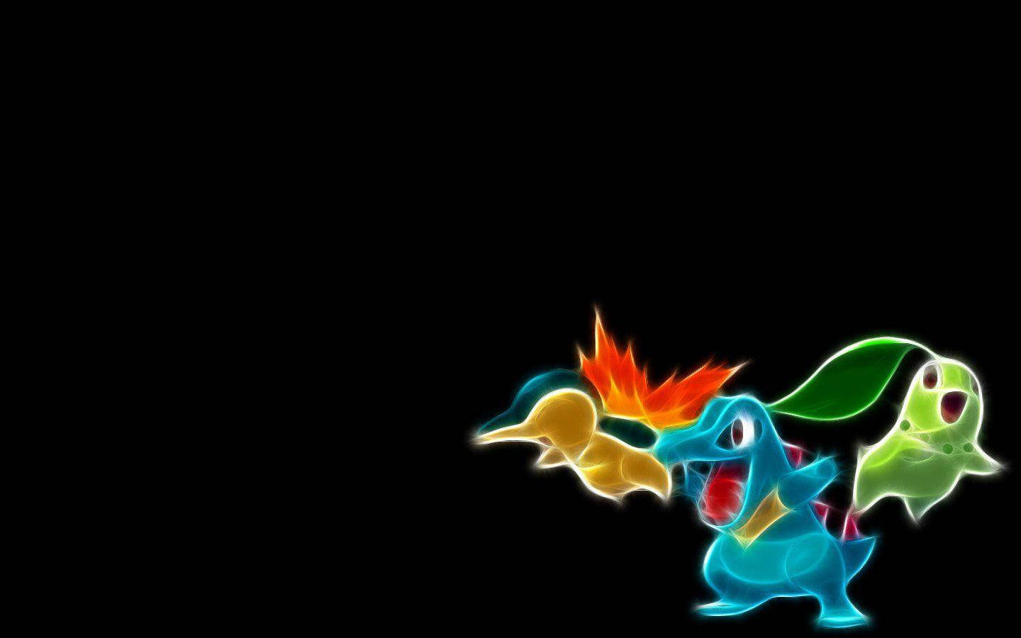 Cyndaquil, Totodile And Chikorita