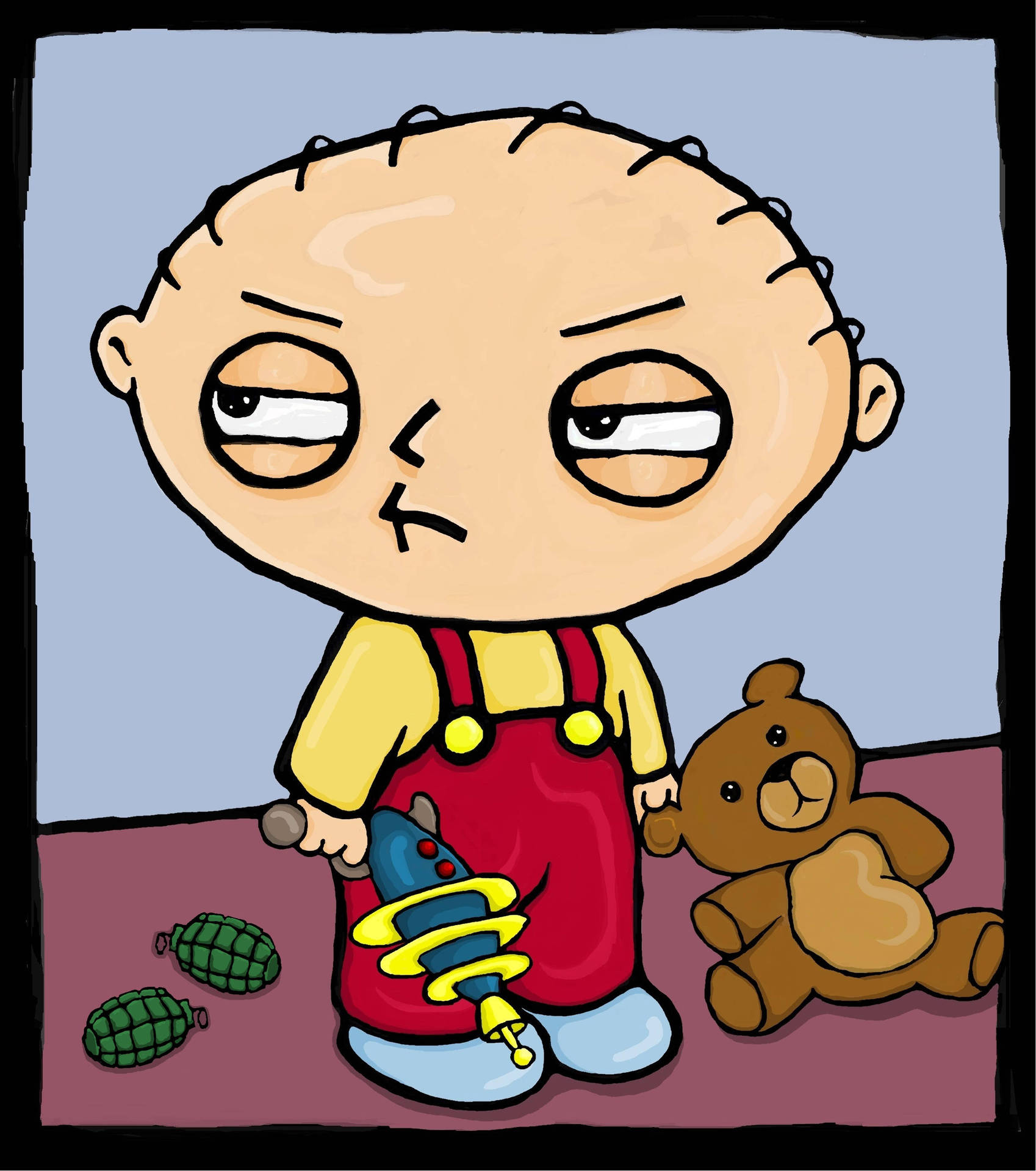 Cynical Family Guy Stewie