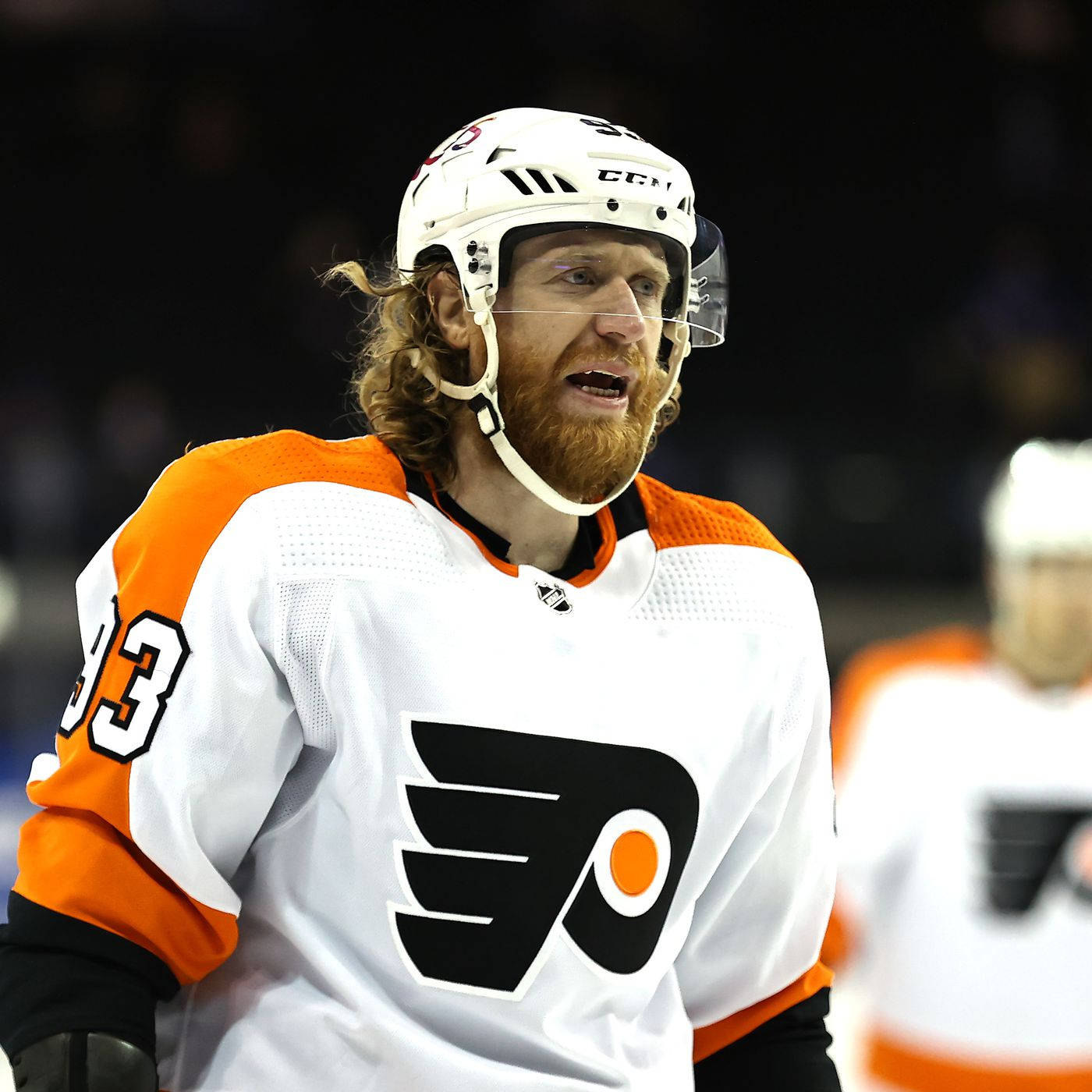 Czech Professional Ice Hockey Player Jakub Voracek Philadelphia Flyers Background