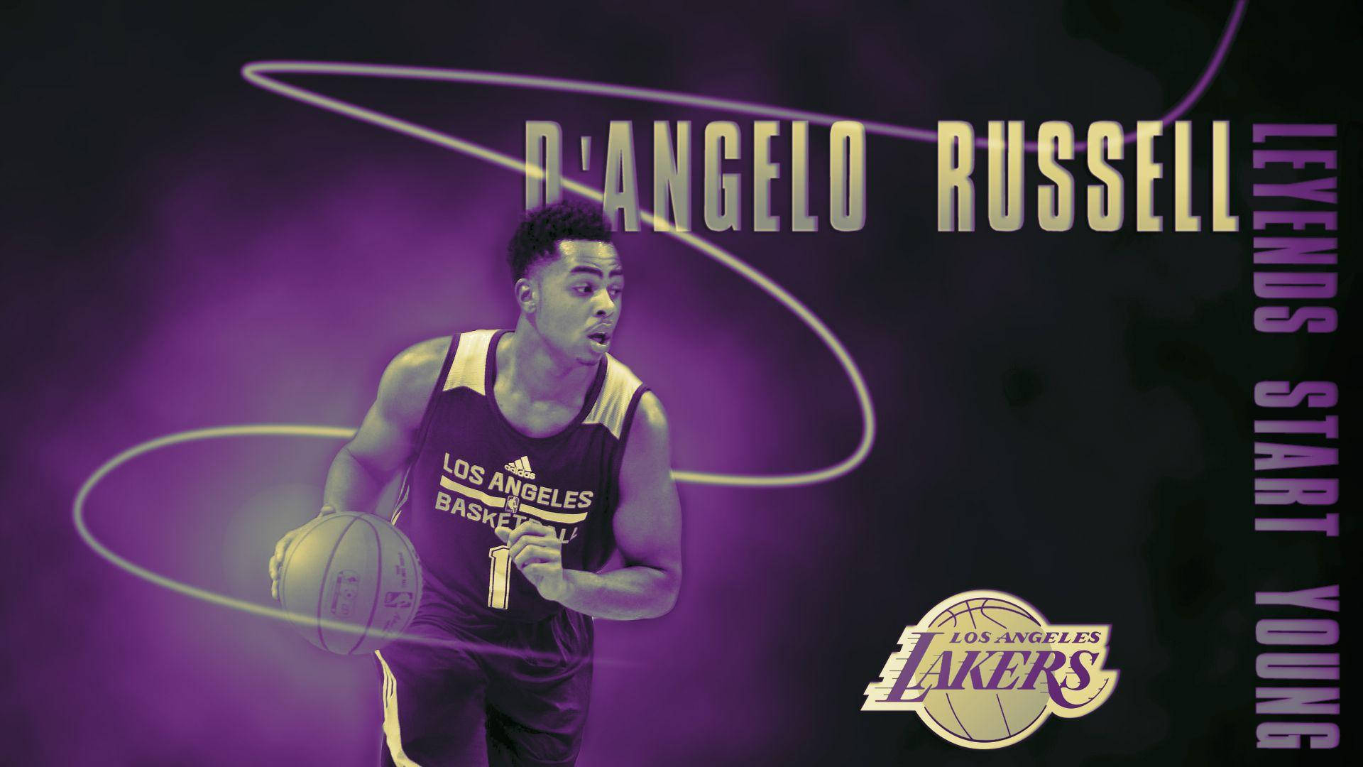 D'angelo Russell Black Purple