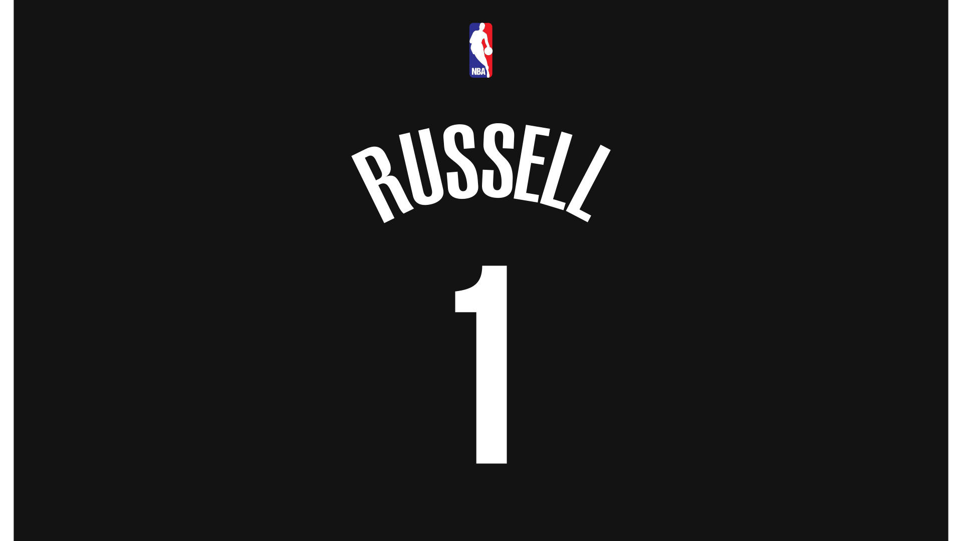 D'angelo Russell Jersey Number Black