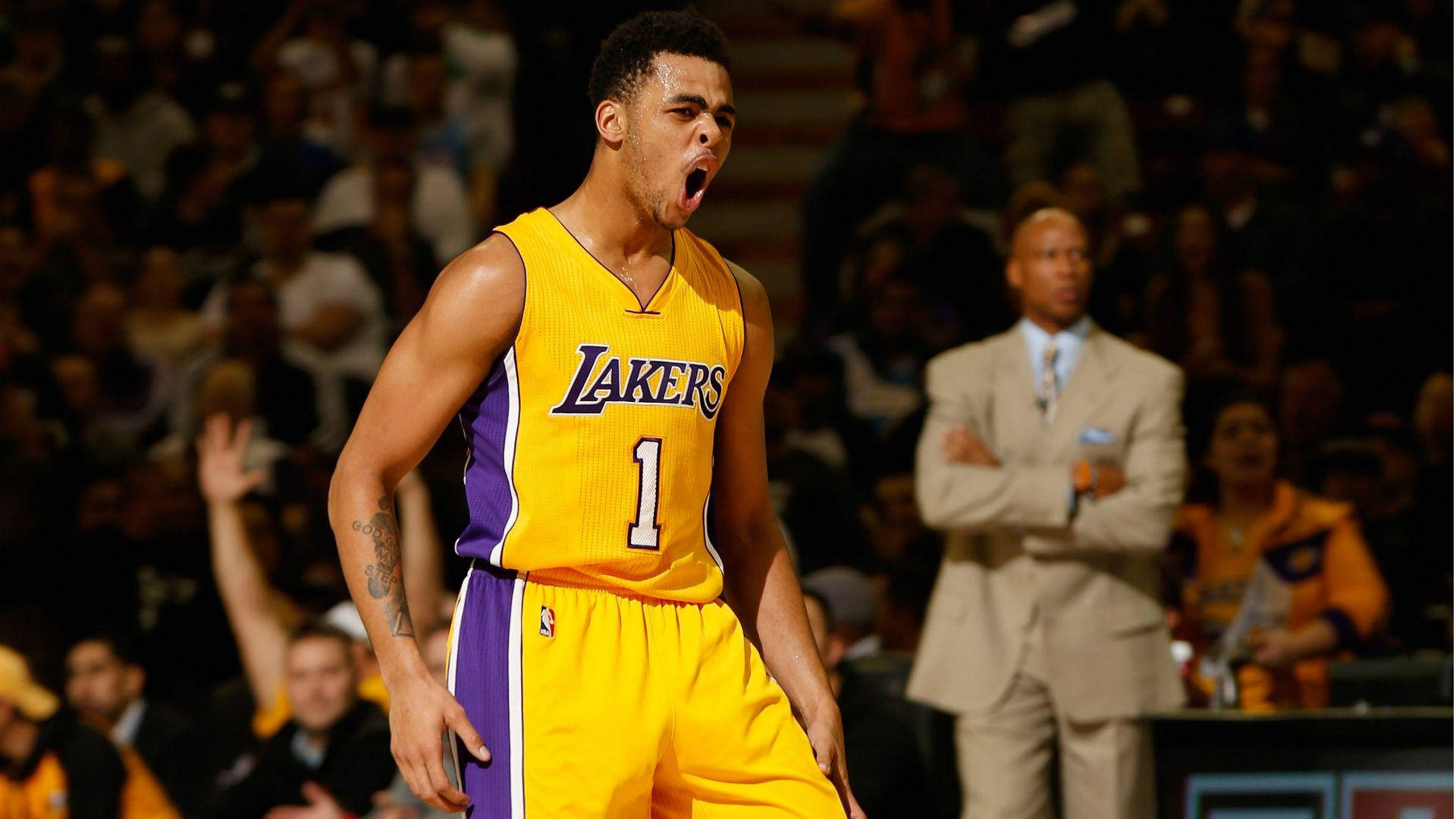 D'angelo Russell Los Angeles Lakers Background