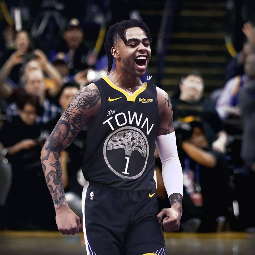 D'angelo Russell The Town Jersey