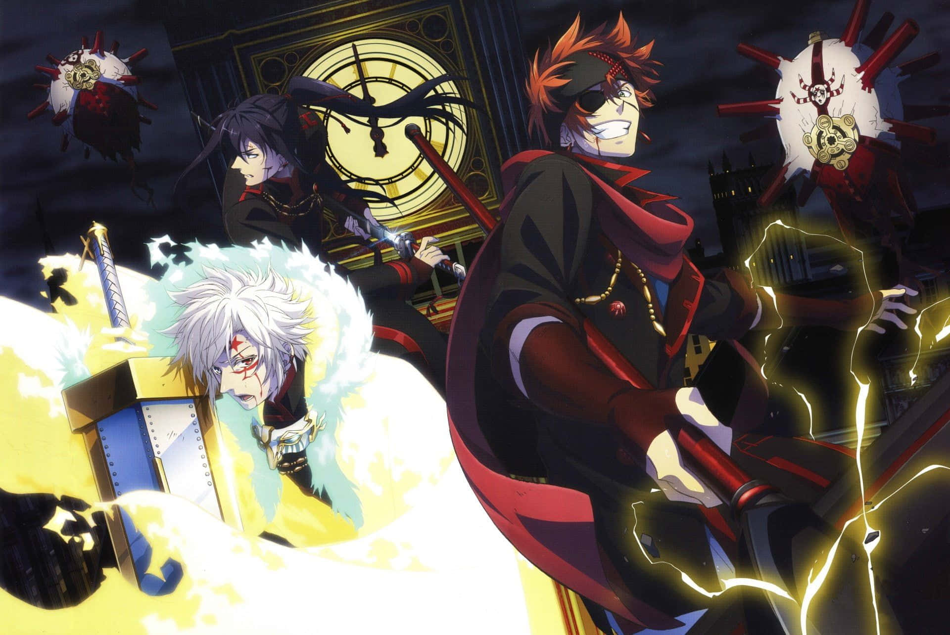 D Gray Man Characters Cast Background