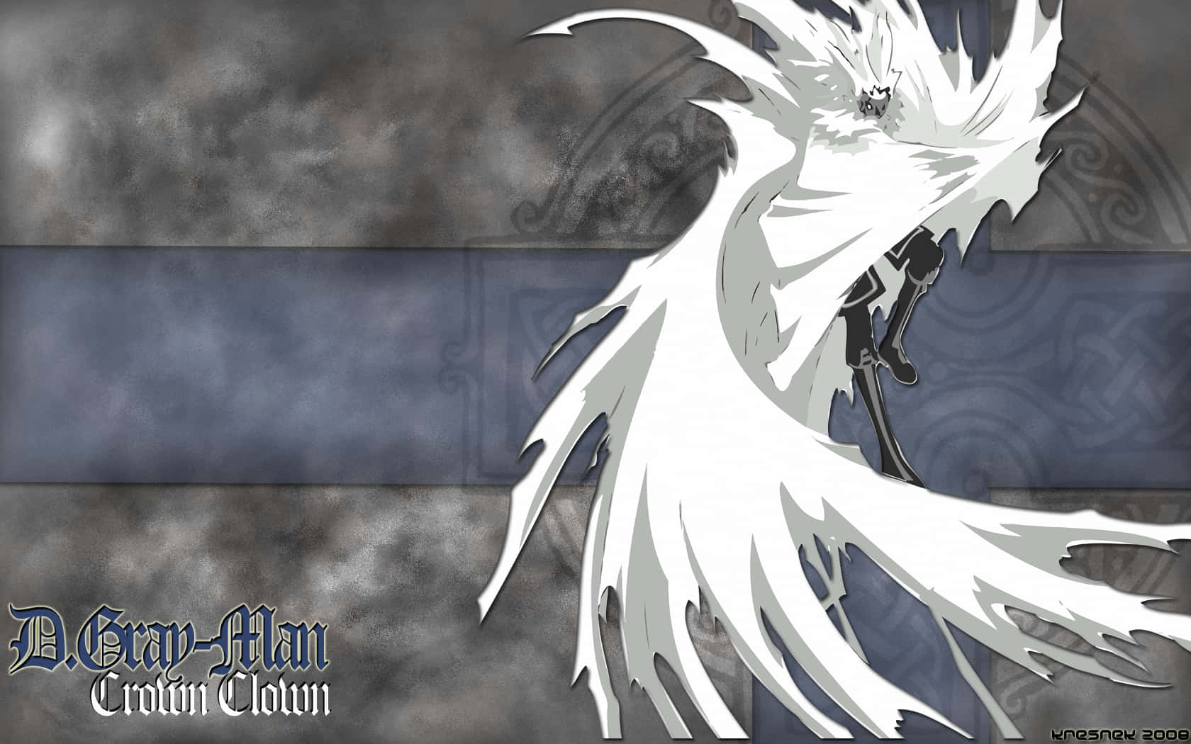 D Gray Man Crown Clown Background