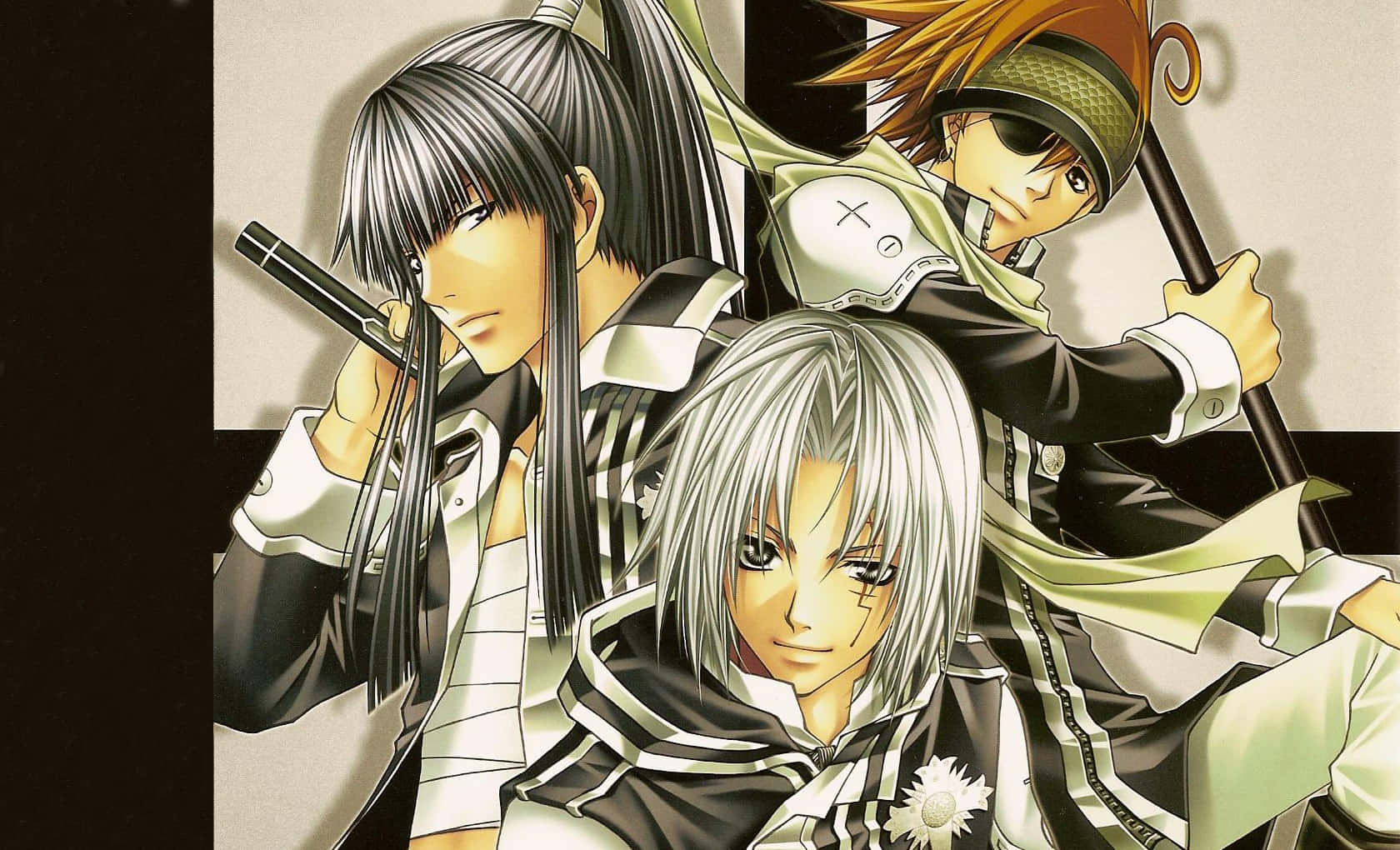 D Gray Man Main Characters Background