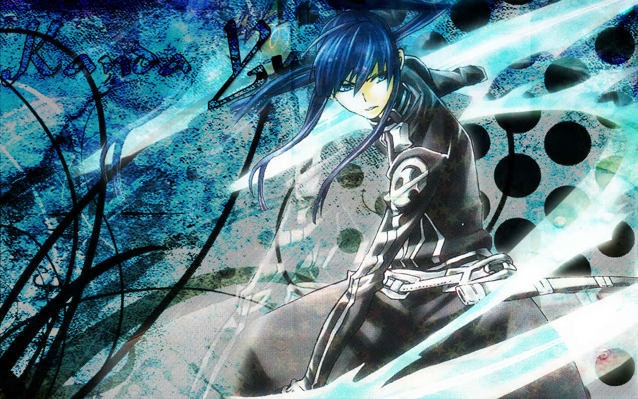 D Gray Man Yu Kanda Blue Hair Background