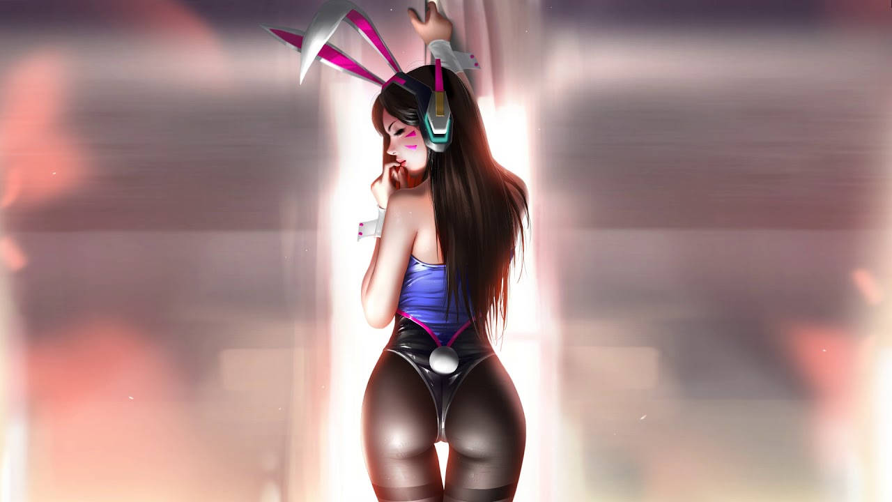 D.va Girl Ass Art