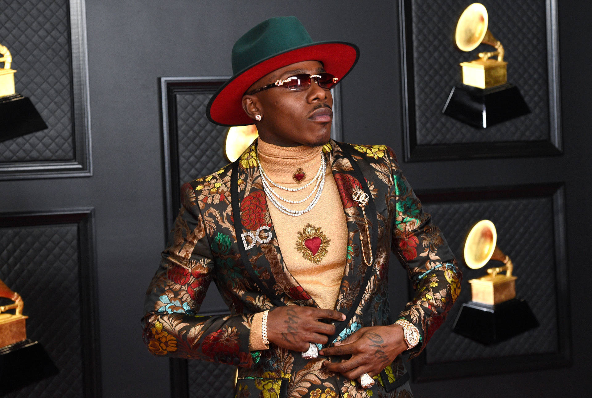 Dababy At 63rd Annual Grammy Awards Background