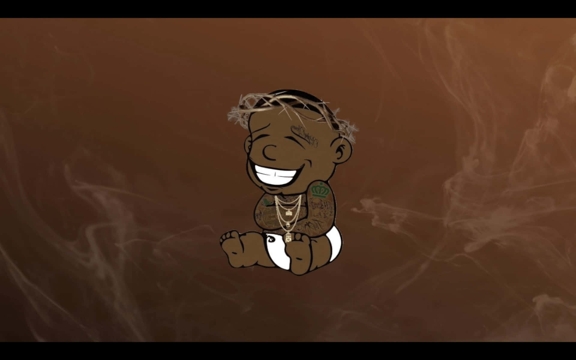 Dababy Cartoon Giggling Background