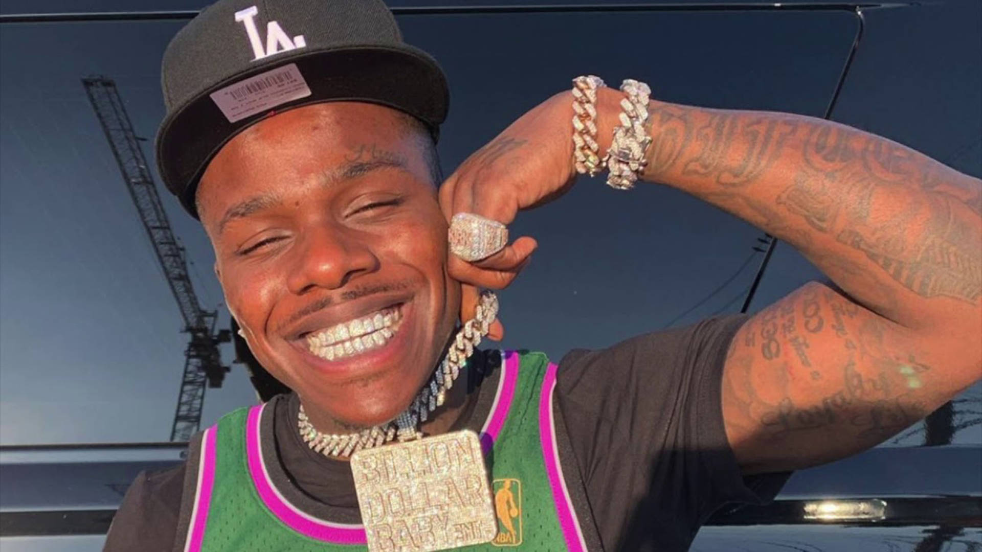 Dababy Jersey Outfit Background