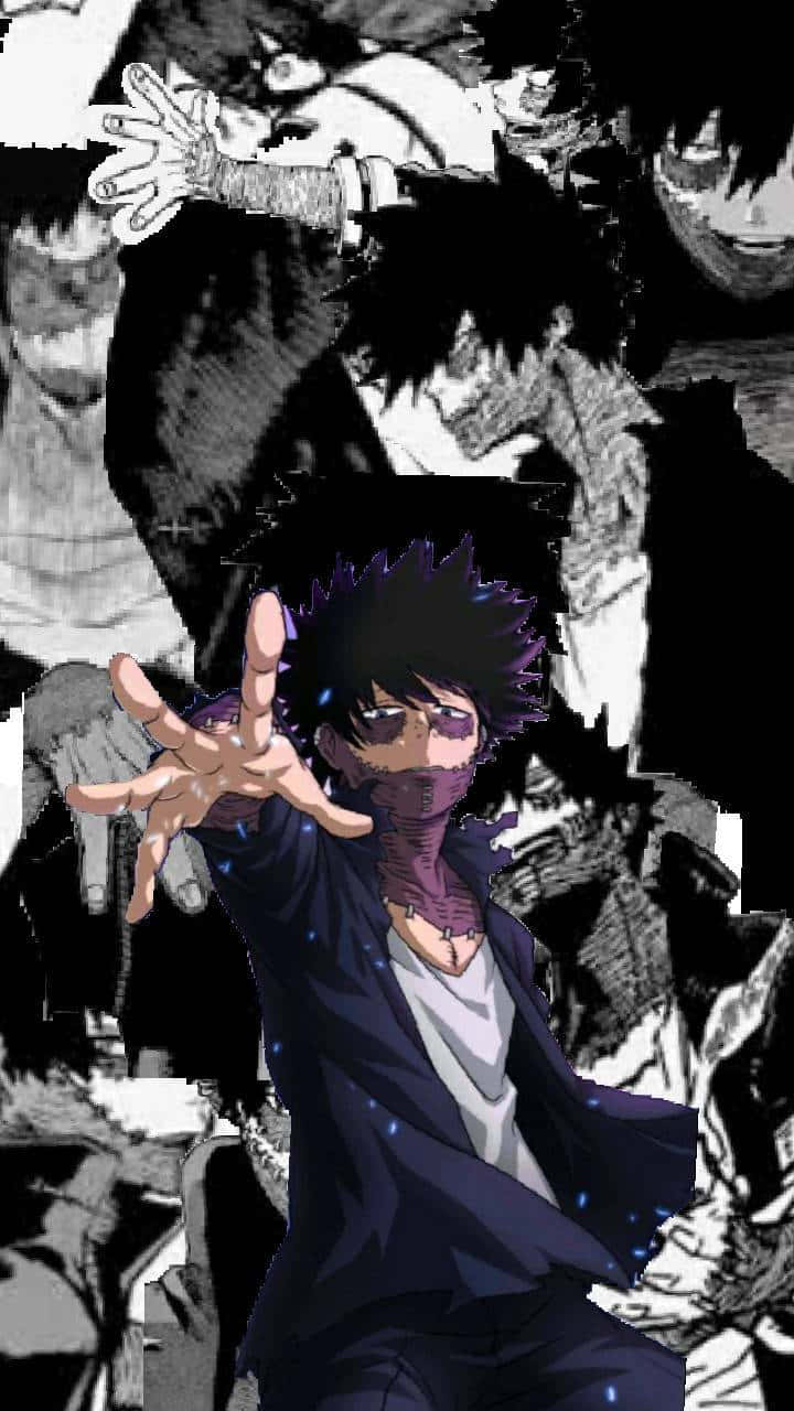 Dabi Hand Gesture Black And White Canvas Phone Background