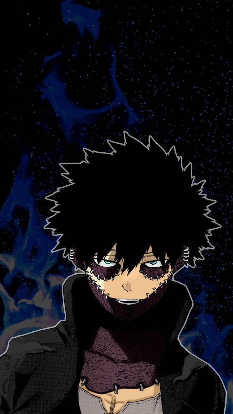 Dabi My Hero Academia Aesthetic Portrait Background