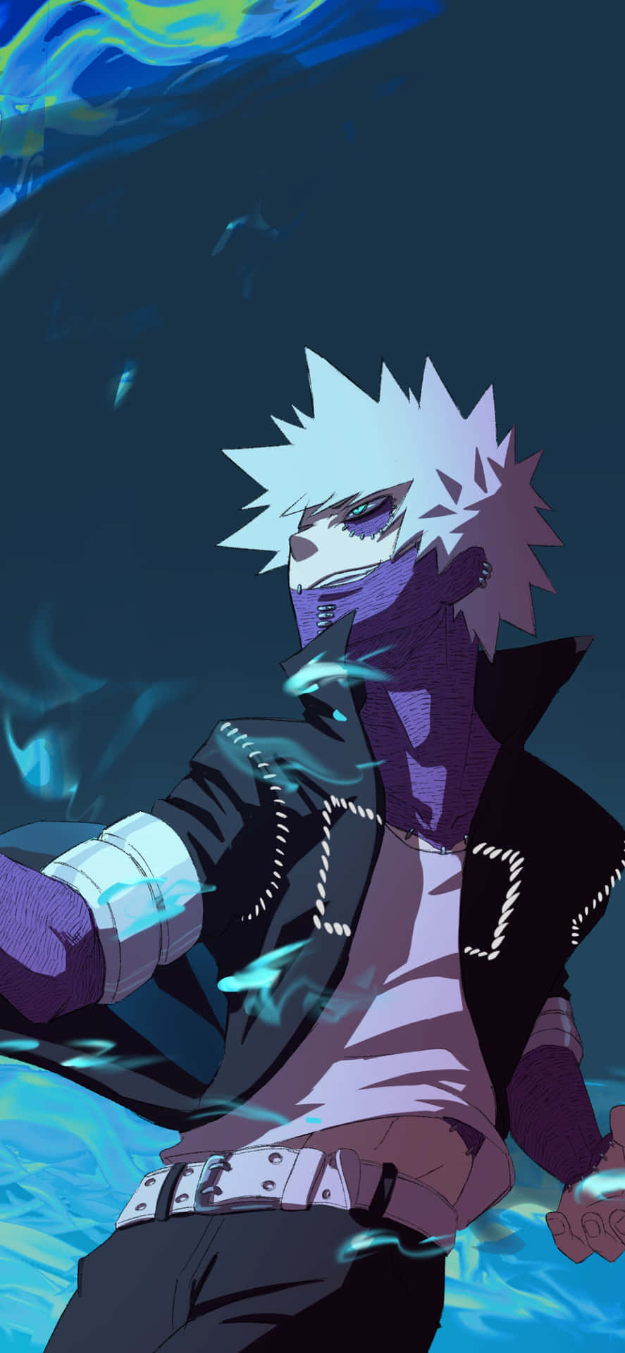 Dabi, One Of The Villains Of The World-famous Manga Series My Hero Academia