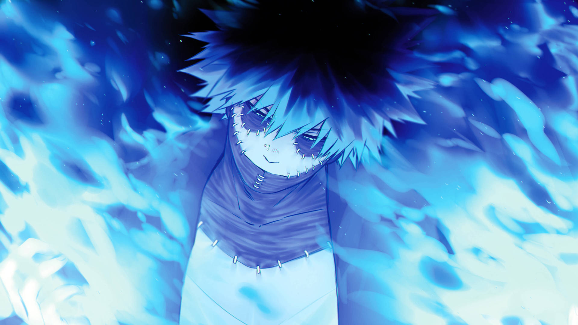 Dabi Standing In The Flames Of Change