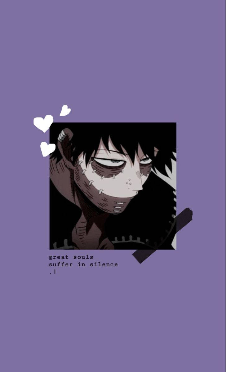 Dabi Suffers In Silence Aesthetic Background