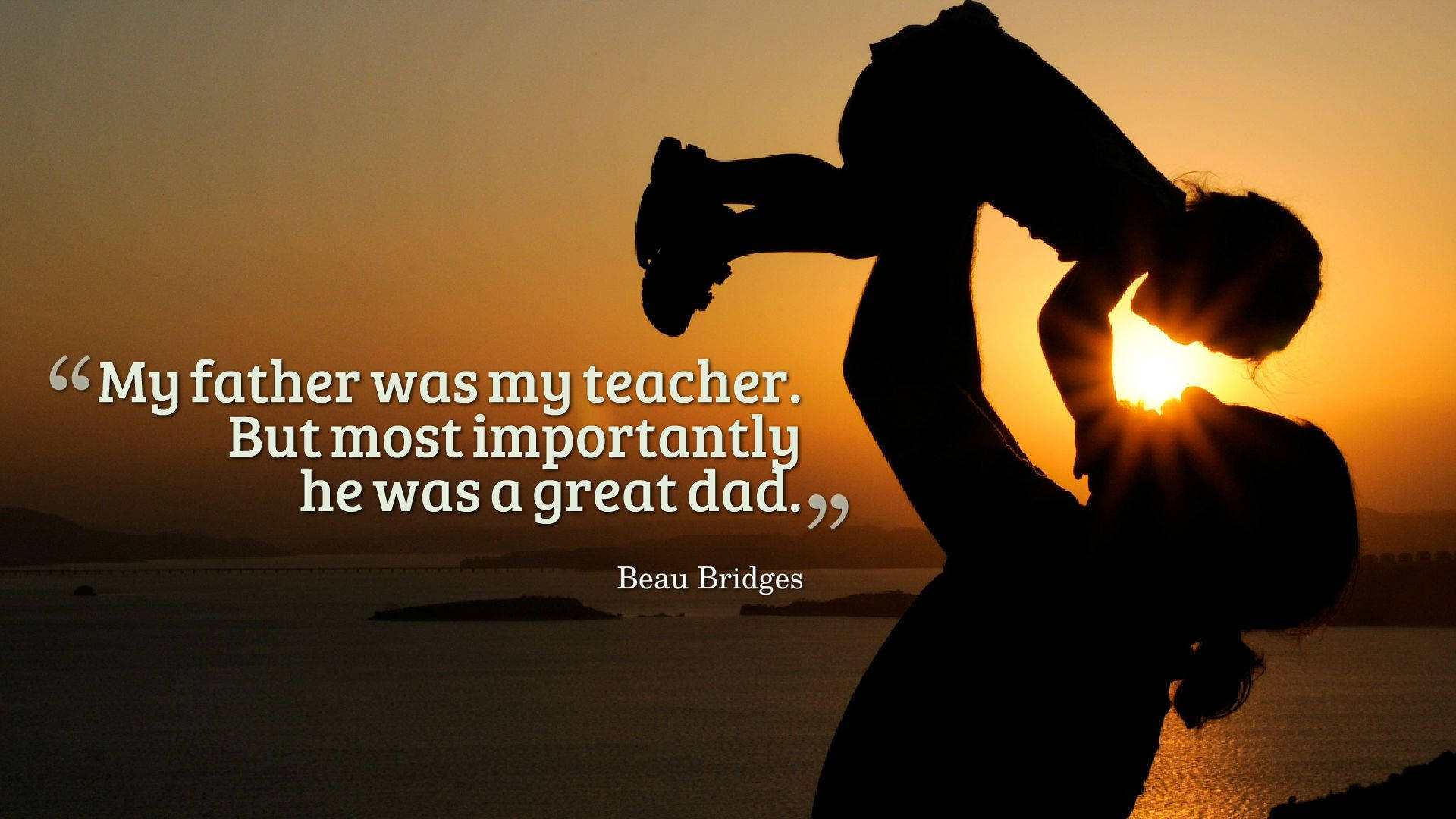Dad Quotes For Child Background