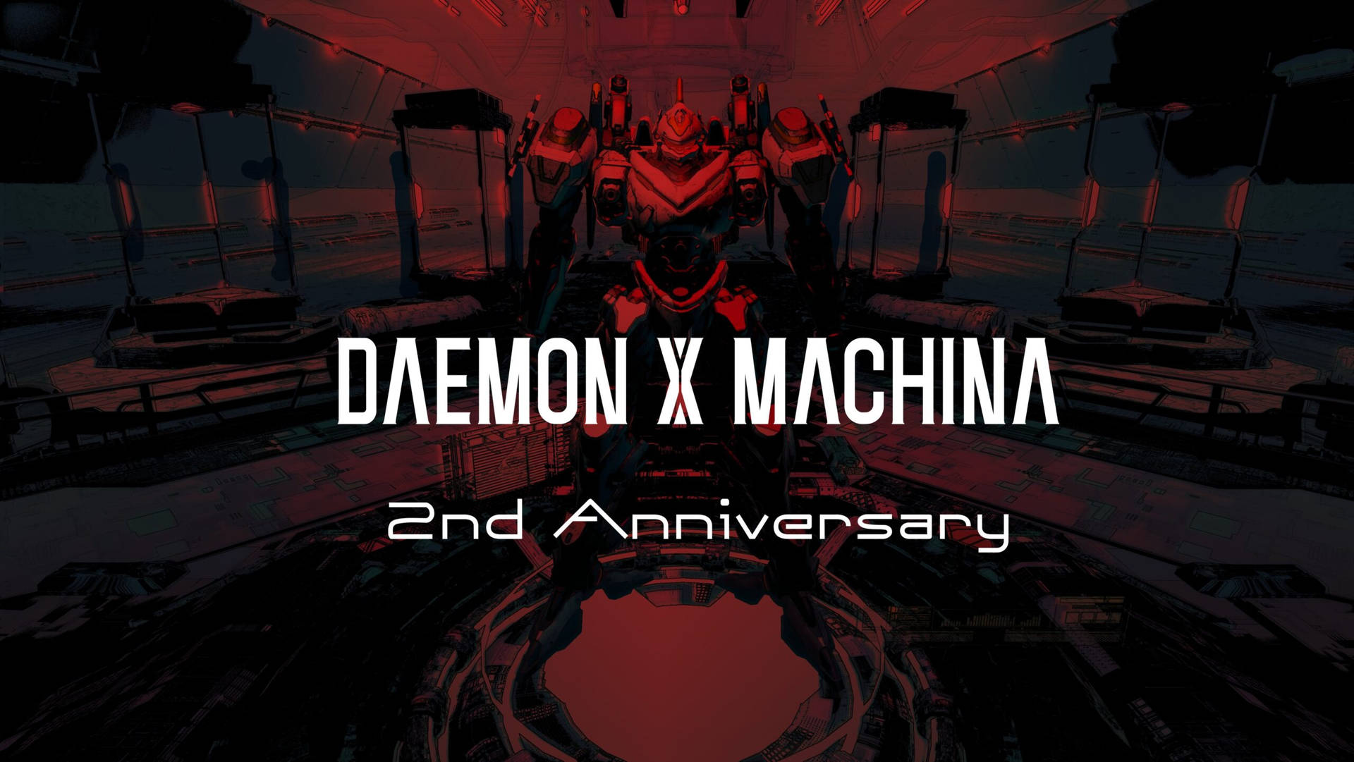 Daemon X Machina 2nd Anniversary Background