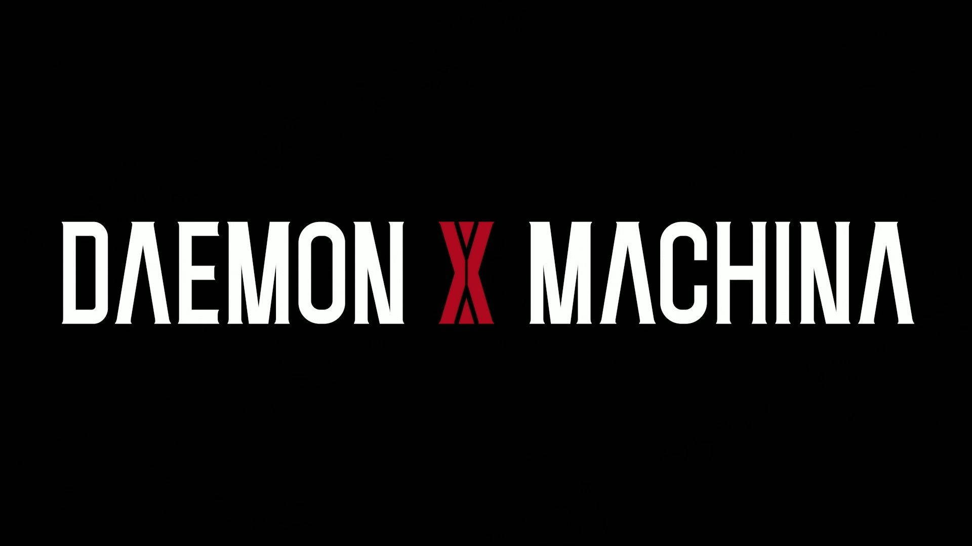 Daemon X Machina In Black Background