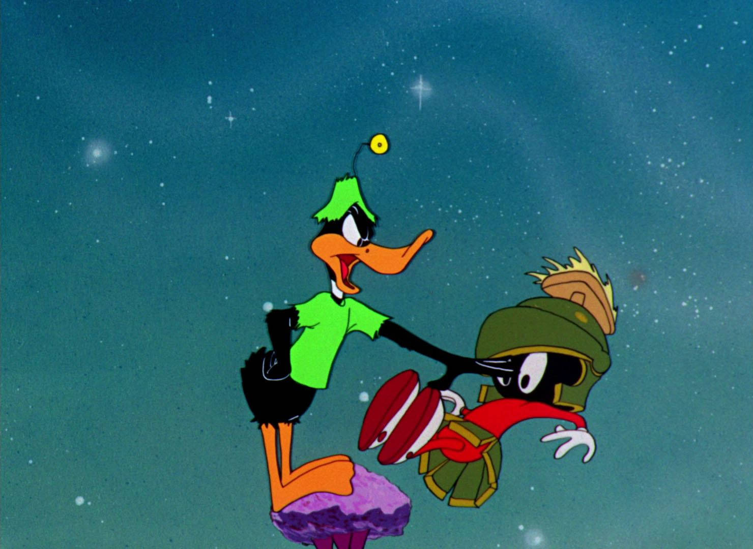 Daffy Duck And Marvin The Martian Background