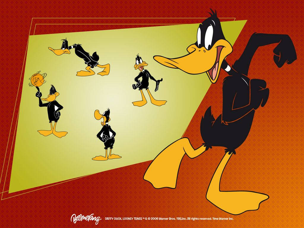 Daffy Duck Digital Cover Background