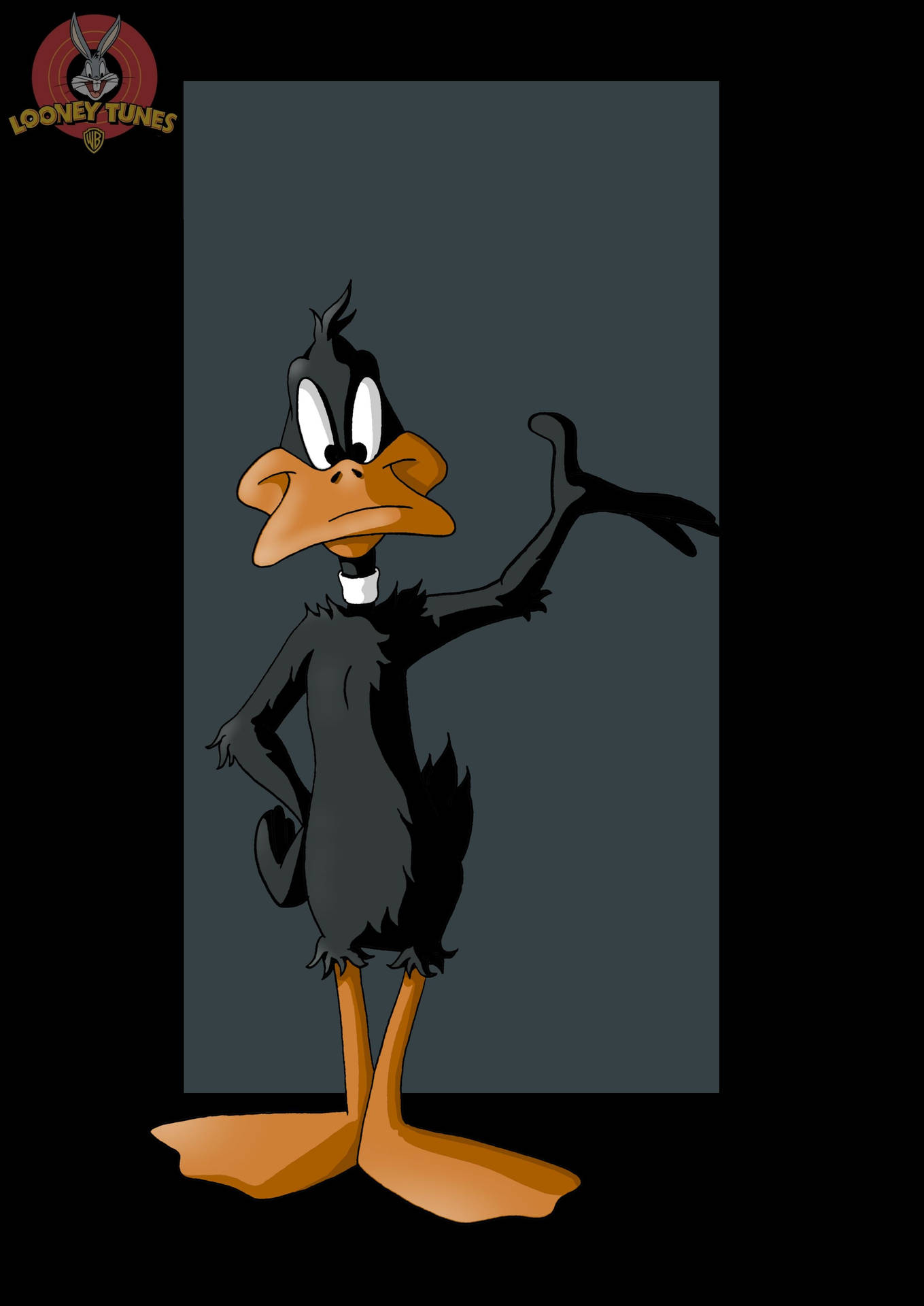 Daffy Duck Digital Graphic Poster Background