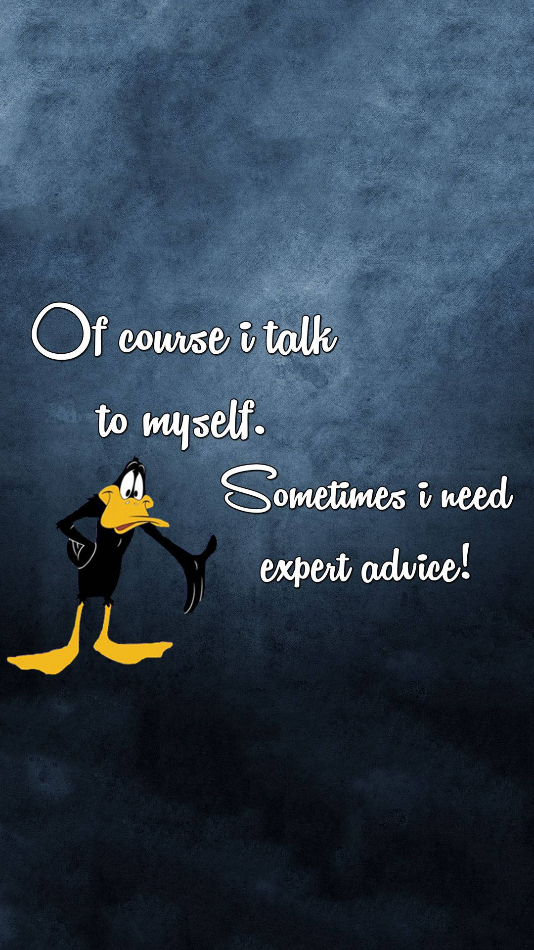 Daffy Duck Quote Background