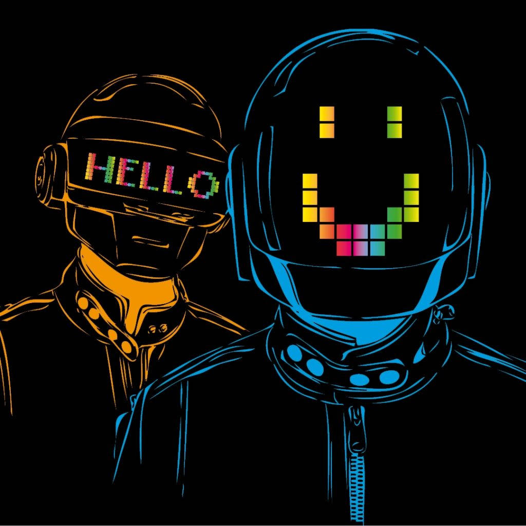 Daft Punk Hello Art