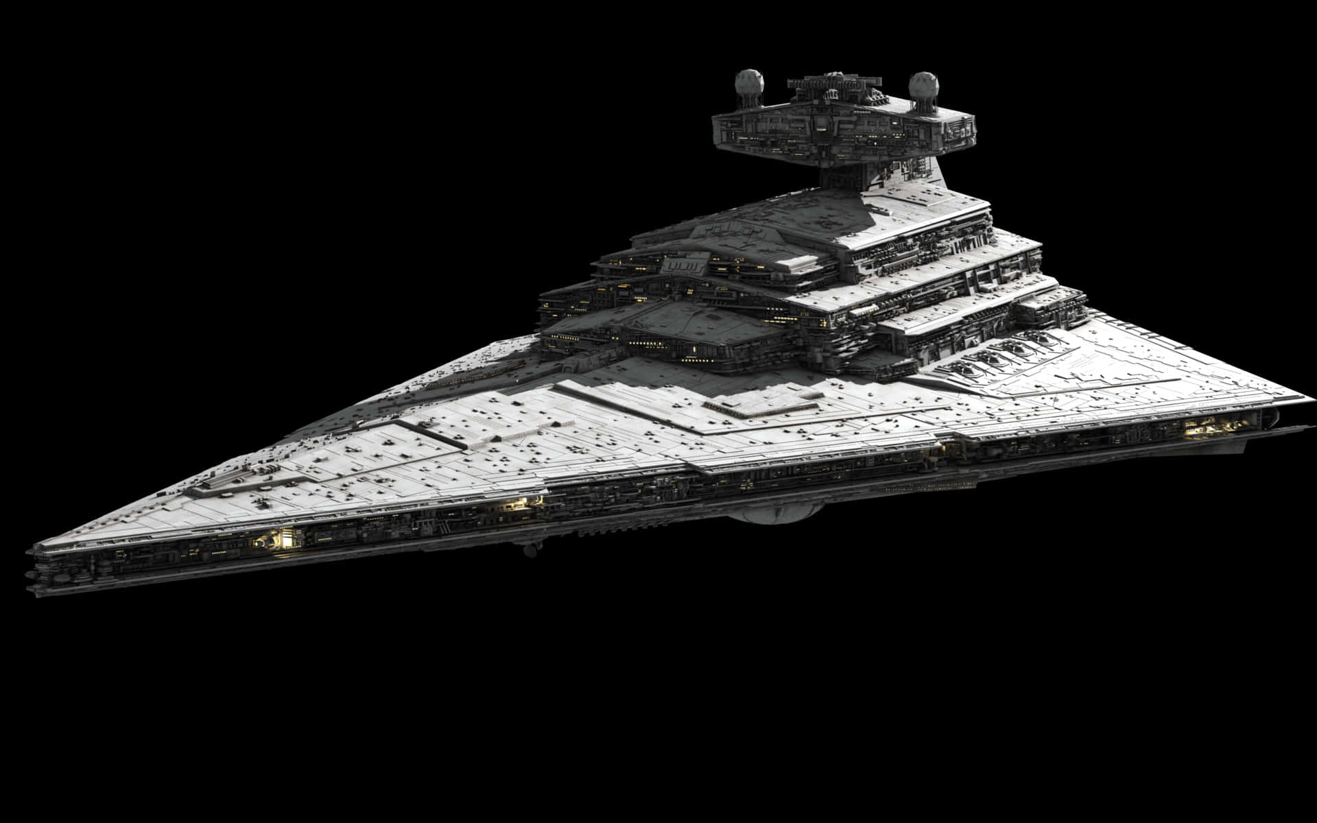 Daggers-shaped Imperial Class Star Destroyer Background