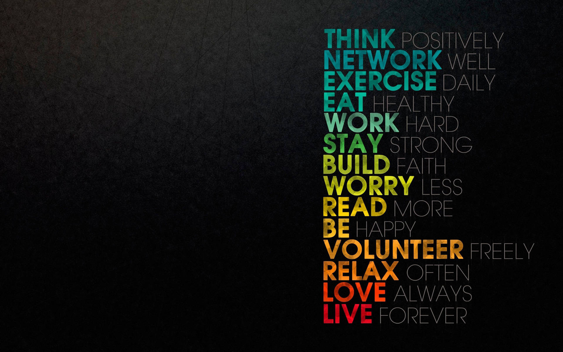 Daily Activity Quotes Desktop Background