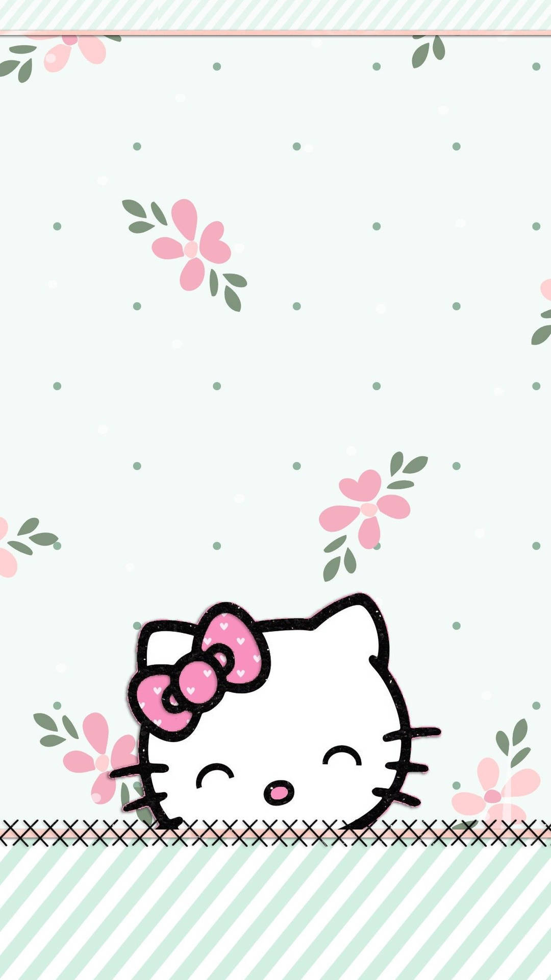 Dainty Hello Kitty Background