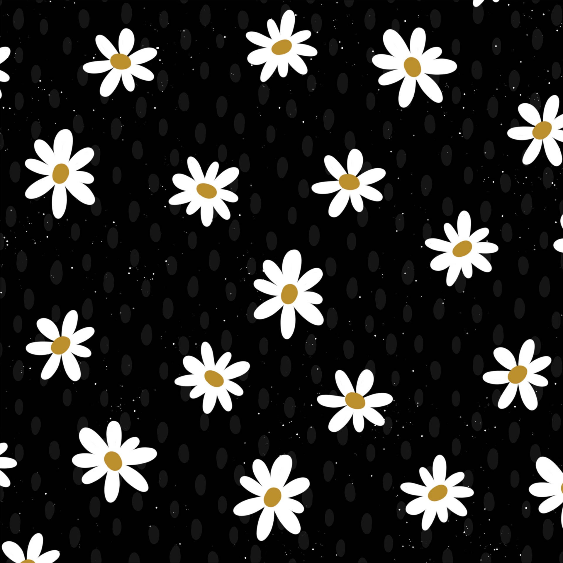Daisy Art 4k Background