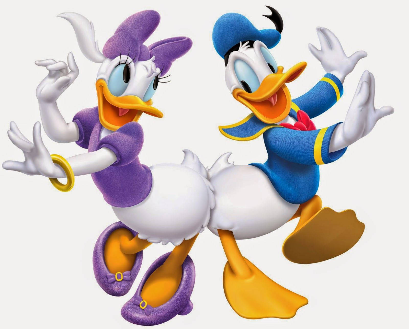 Daisy Duck And Donald Duck Dance Background