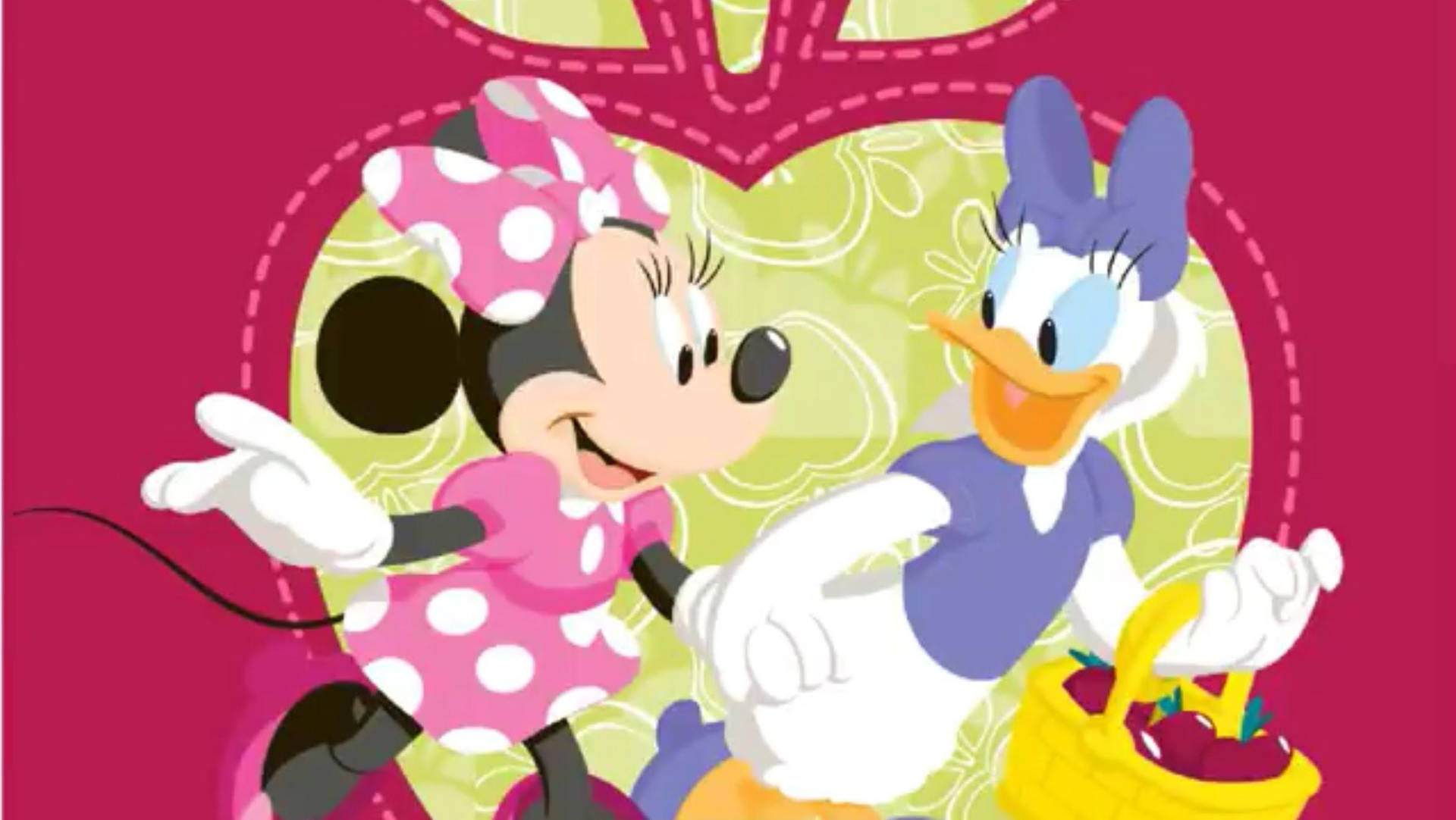 Daisy Duck And Minnie Mouse Background