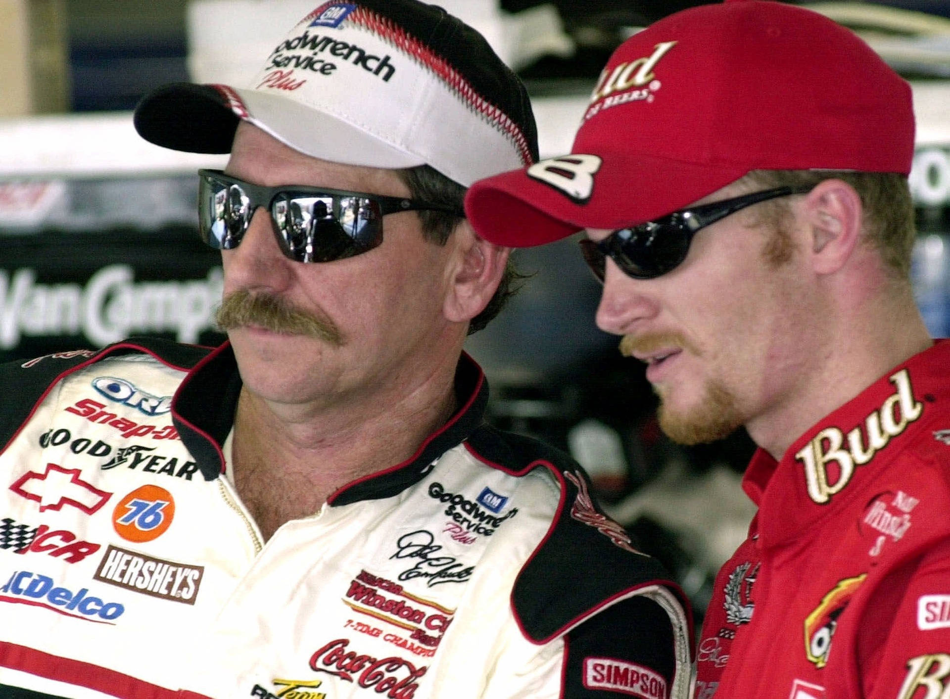 Dale Earnhardt And His Son