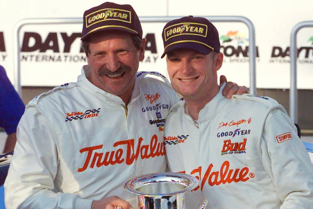 Dale Earnhardt And Junior