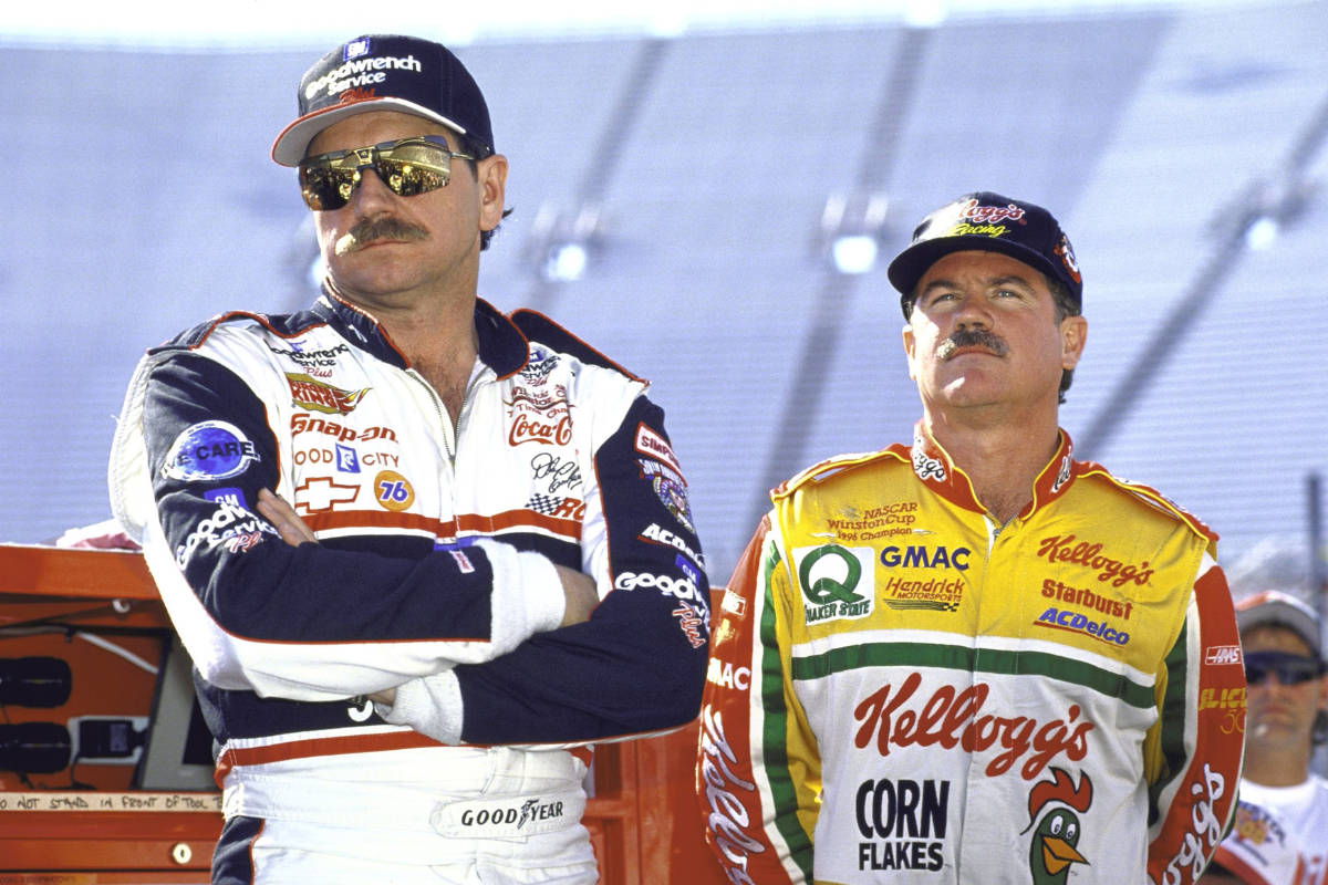 Dale Earnhardt And Terry Labonte Background