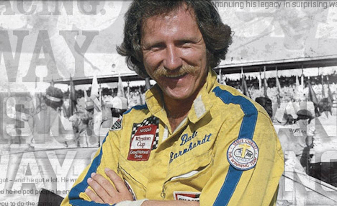 Dale Earnhardt Arms Crossed Background