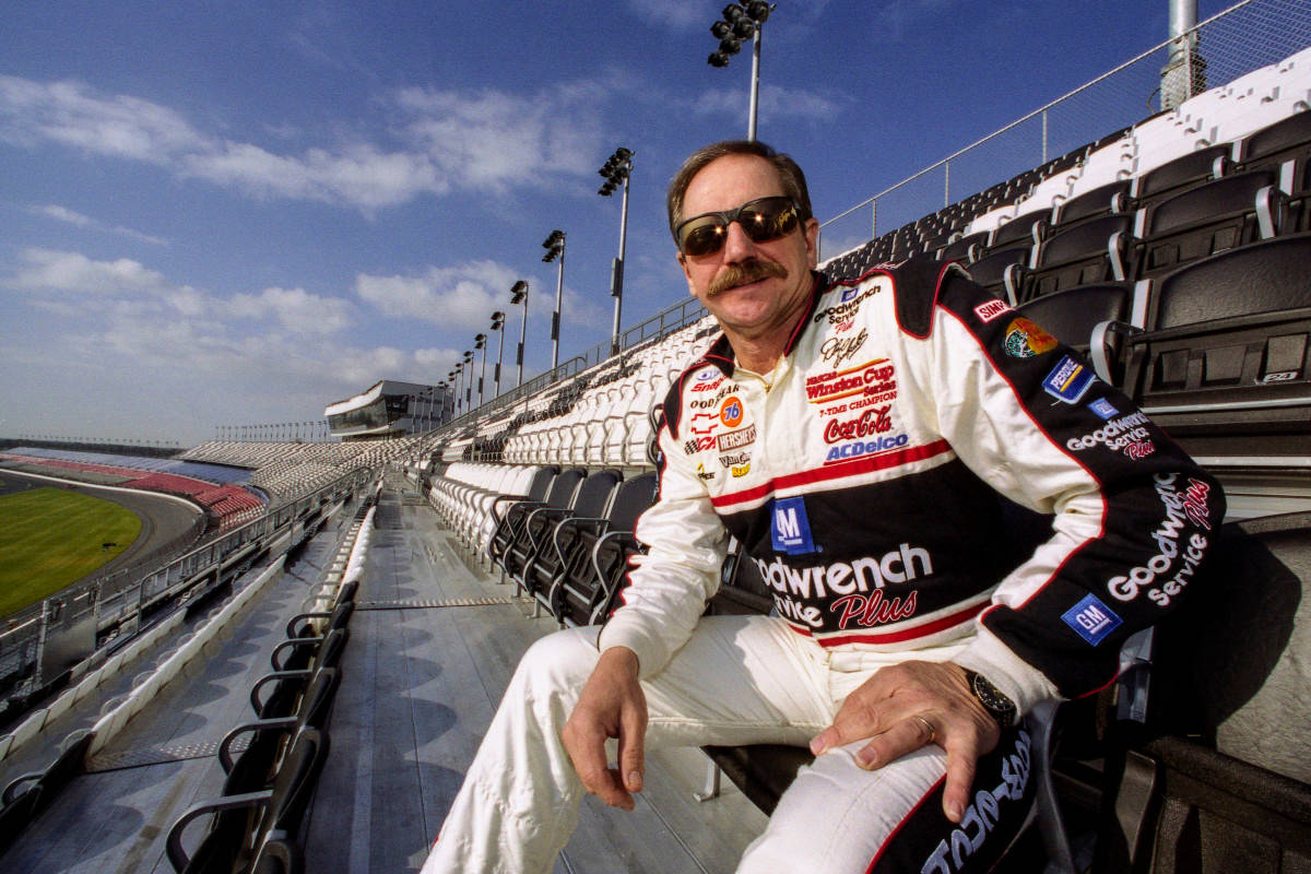 Dale Earnhardt Posing Background