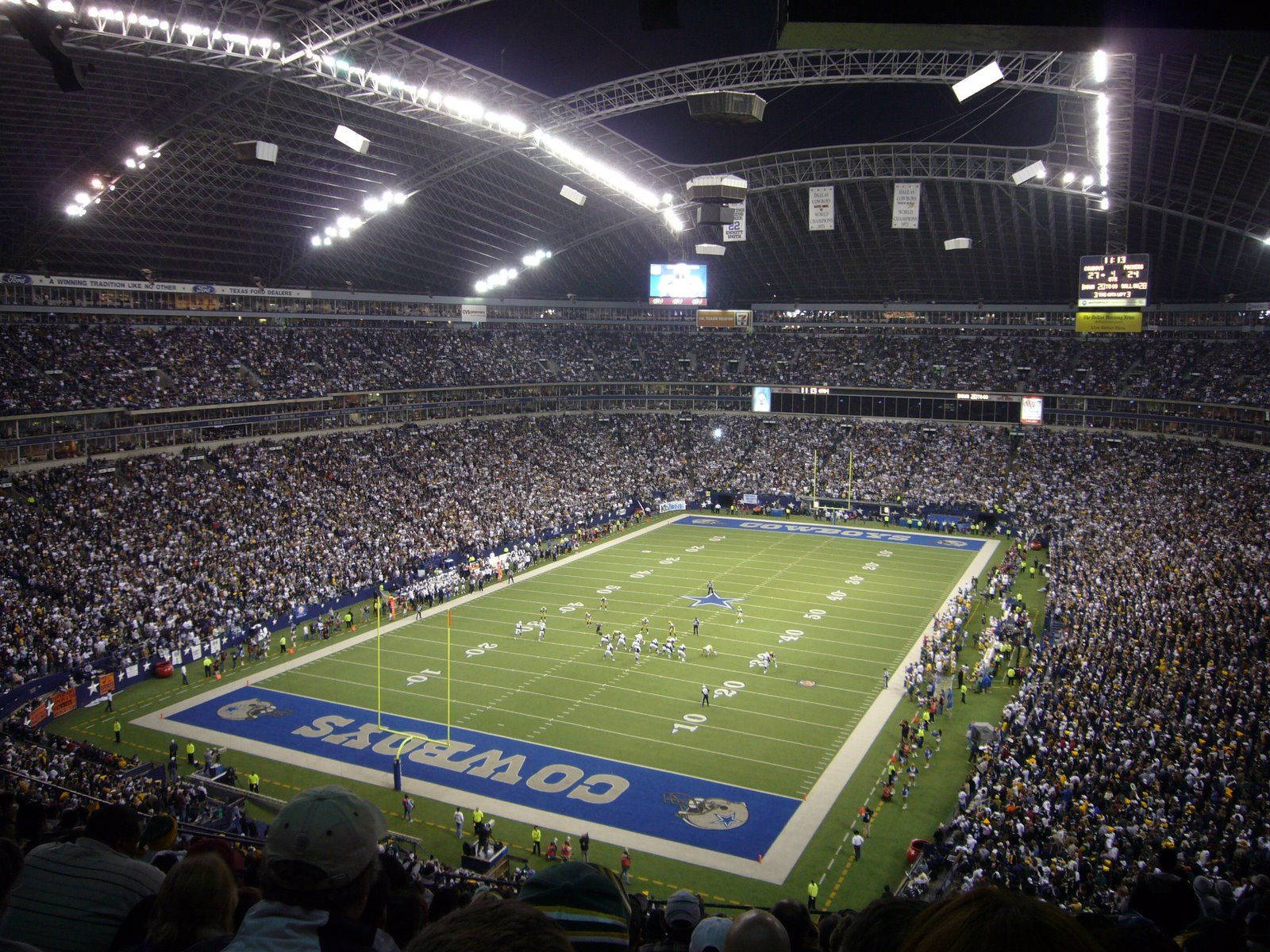 Dallas Cowboys Football Field Background
