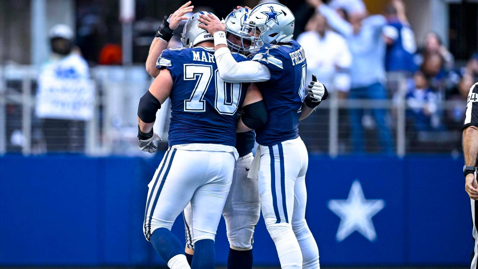 Dallas Cowboys Group Hug