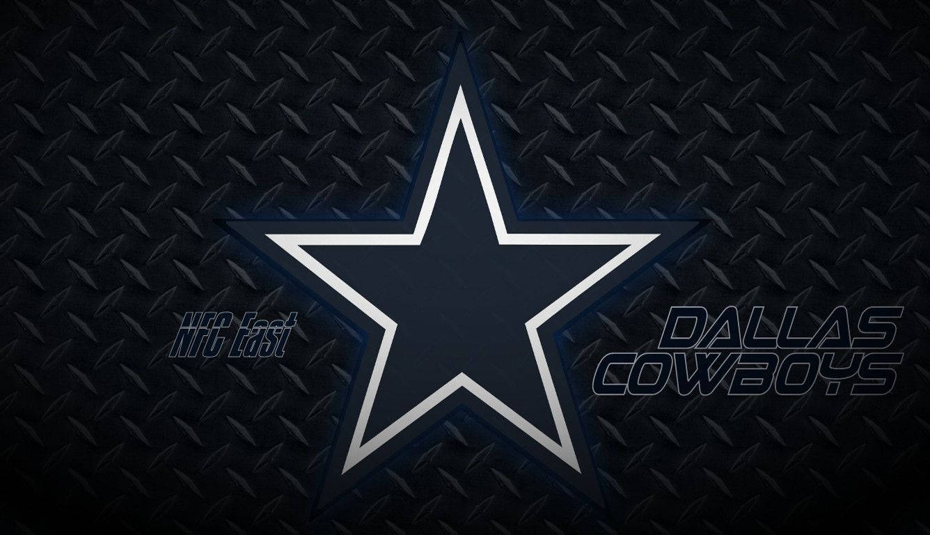 Dallas Cowboys Logo Metal Texture