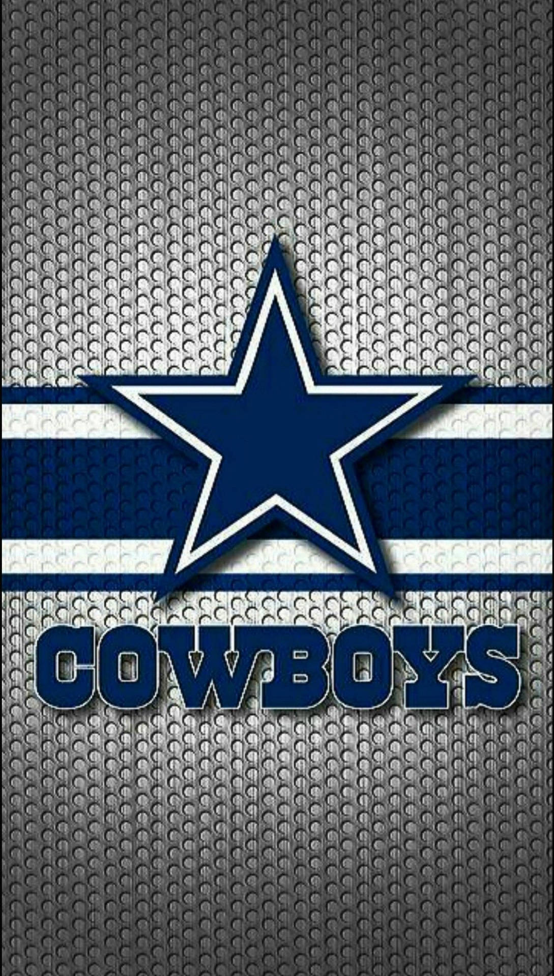 Dallas Cowboys Logo With Gradient For Phones Background