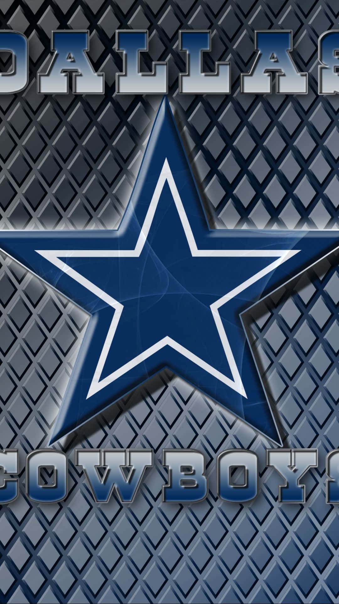 Dallas Cowboys Phone Diamonds Background
