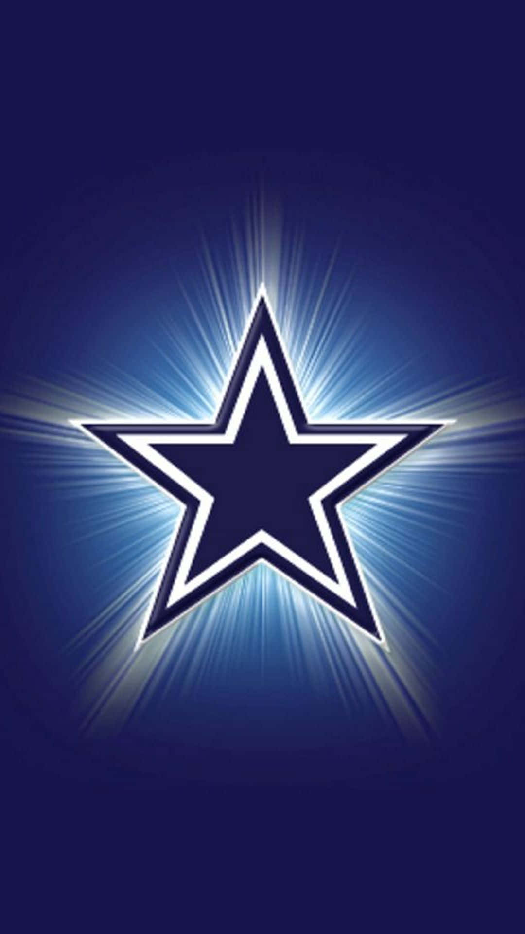 Dallas Cowboys Phone Shining Blue Star