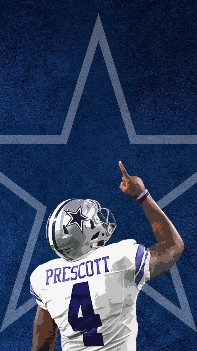 Dallas Cowboys Prescott Art