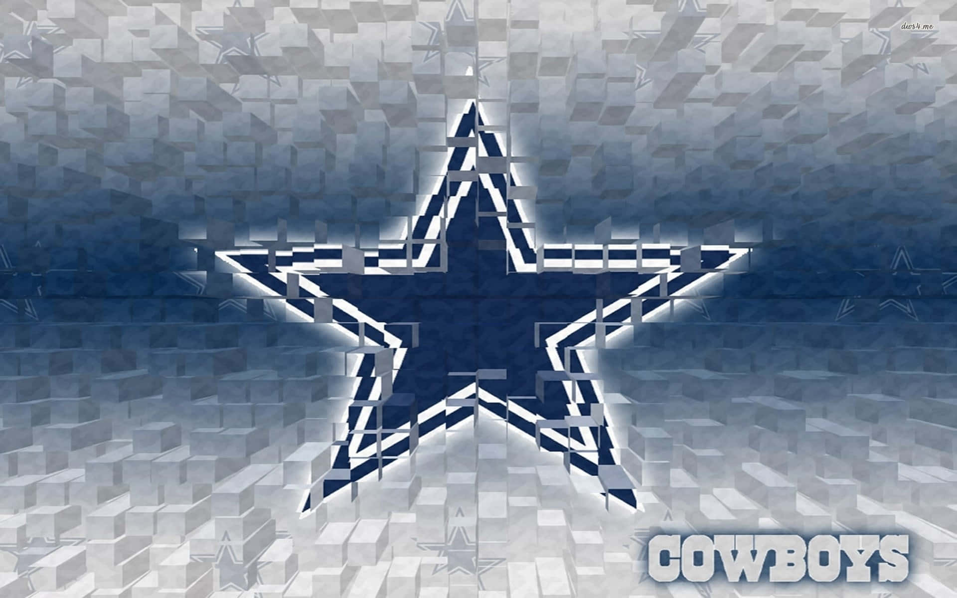 Dallas Cowboys Star Abstract Background