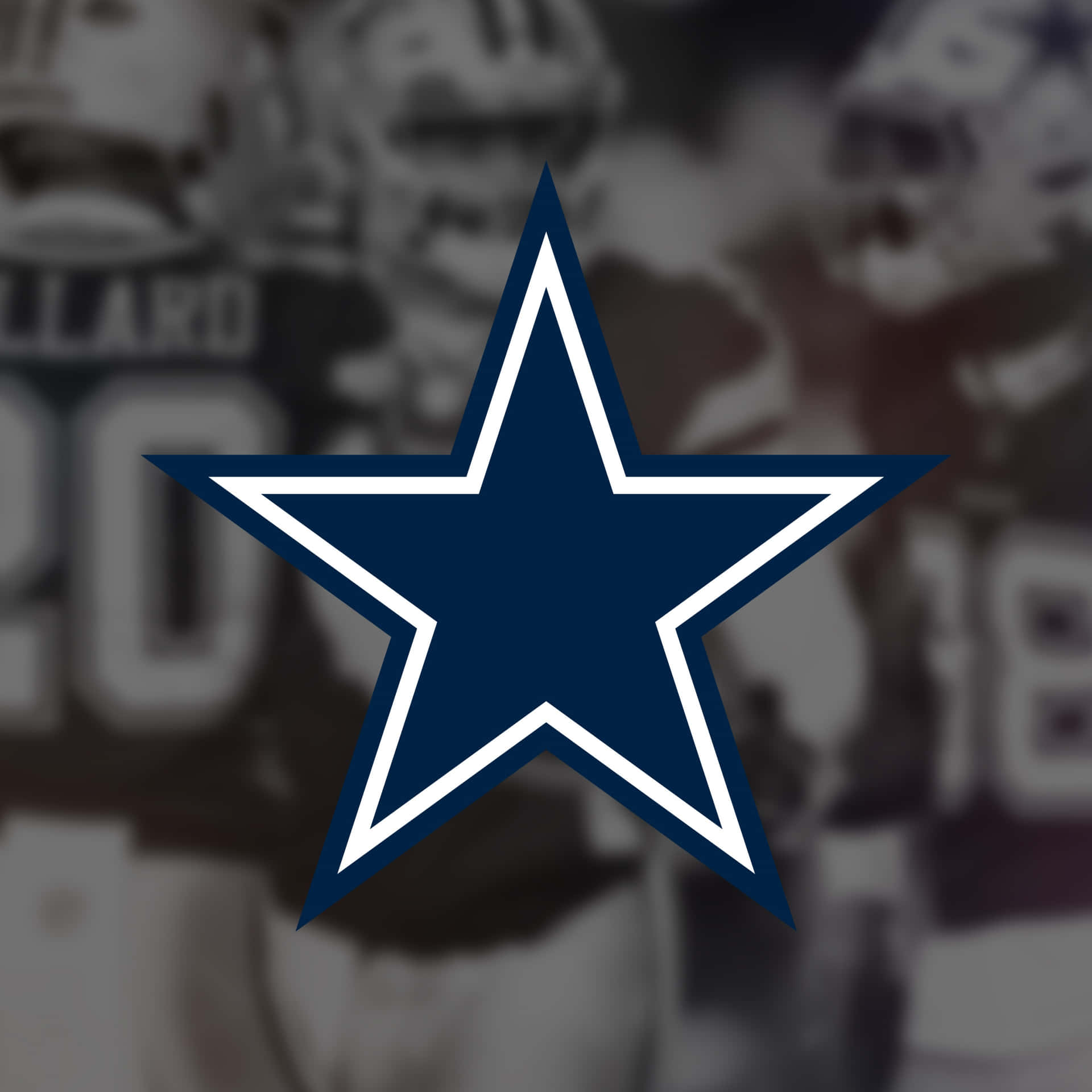 Dallas Cowboys Star Logo Overlay
