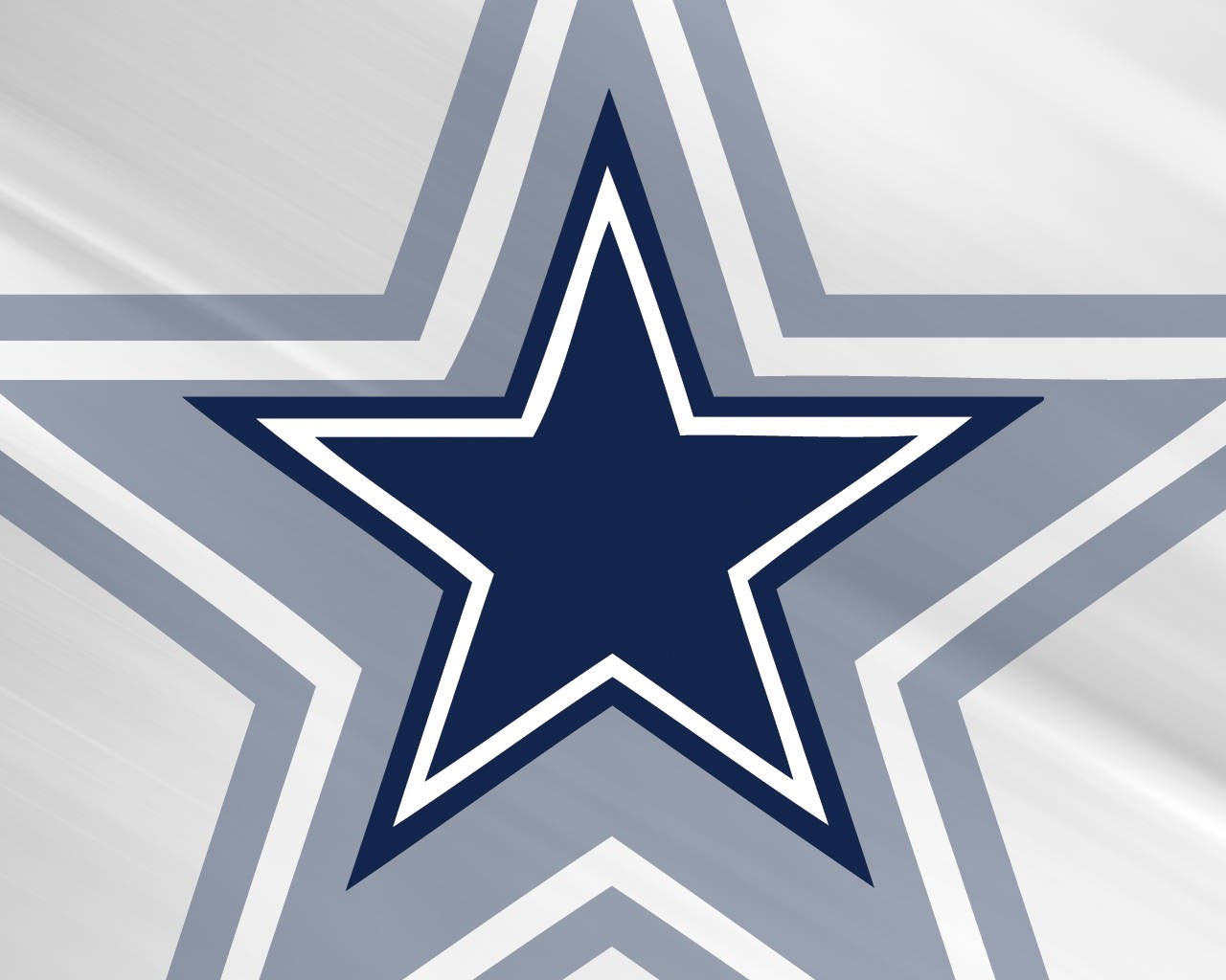 Dallas Cowboys Translucent And Solid Star