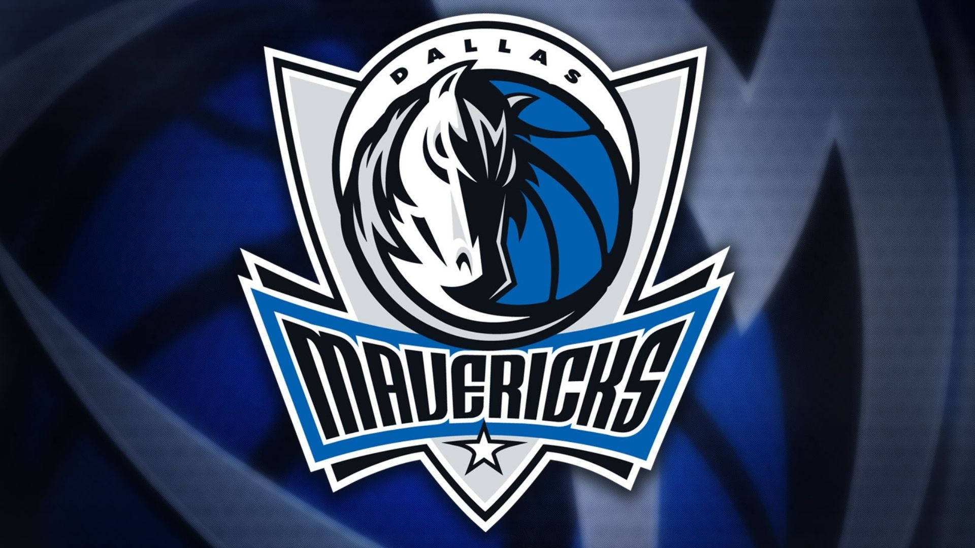 Dallas Mavericks Blue Ball Background